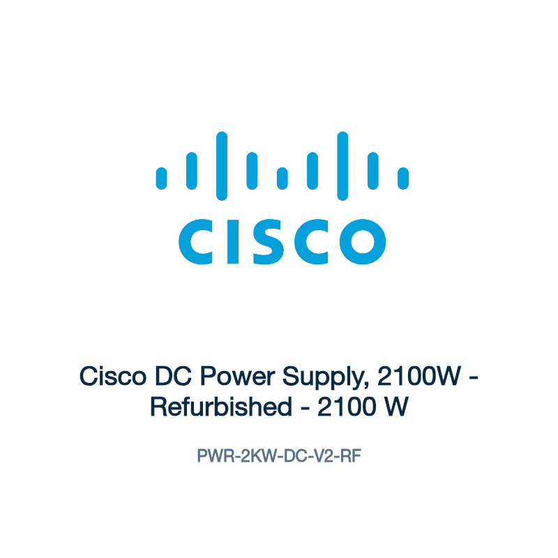 PWR-2KW-DC-V2-RF: Cisco DC Power Supply, 2100W