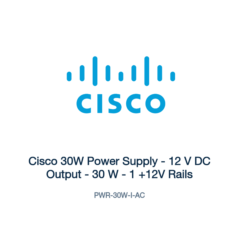 PWR-30W-I-AC: Cisco 30W Power Supply