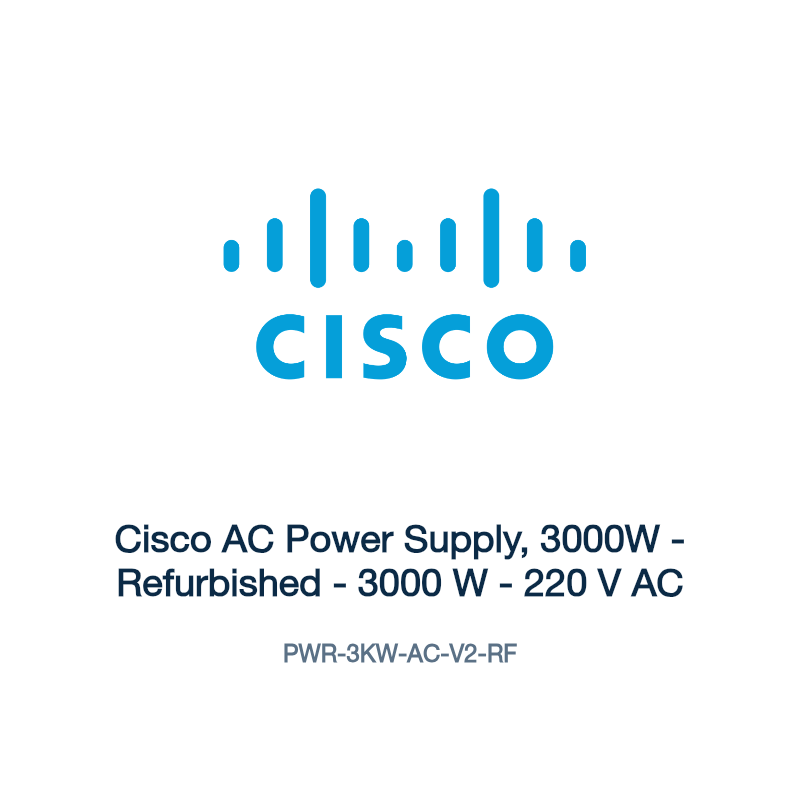 PWR-3KW-AC-V2-RF: Cisco AC Power Supply, 3000W