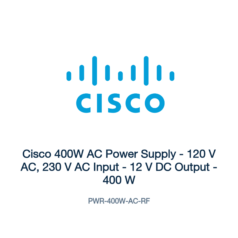 PWR-400W-AC-RF: Cisco 400W AC Power Supply
