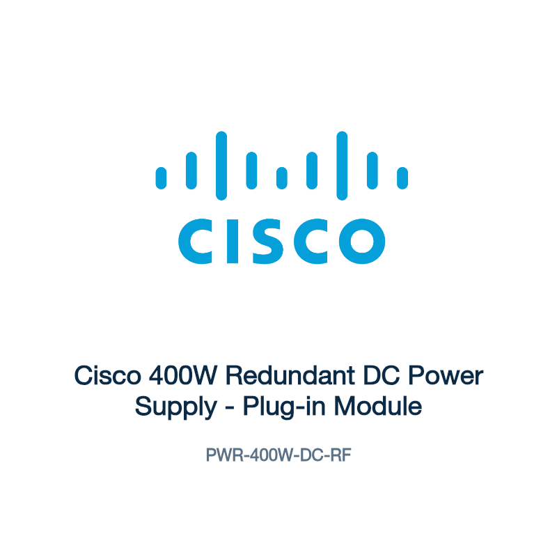 PWR-400W-DC-RF: Cisco 400W Redundant DC Power Supply