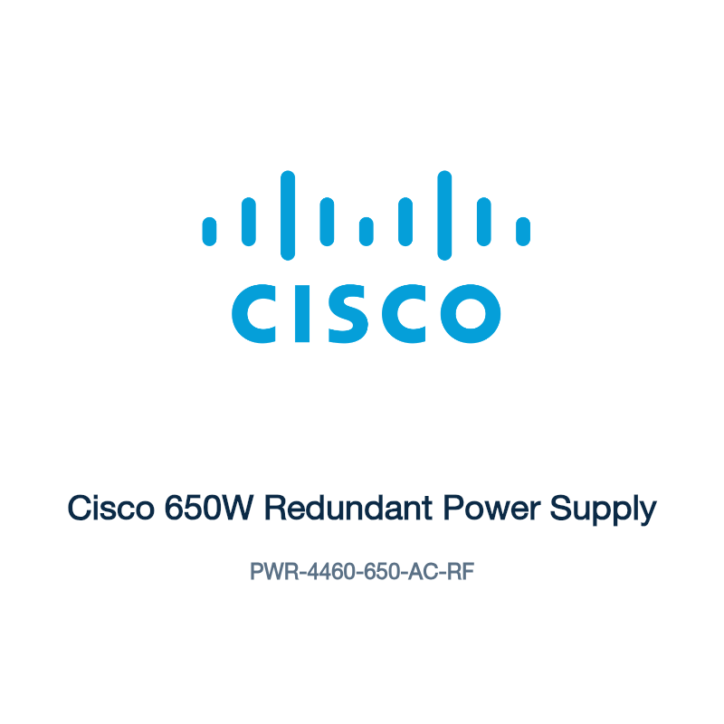 PWR-4460-650-AC-RF: Cisco 650W Redundant Power Supply
