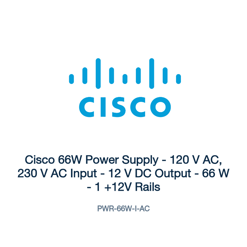 PWR-66W-I-AC: Cisco 66W Power Supply
