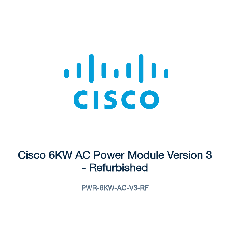 PWR-6KW-AC-V3-RF: Cisco 6KW AC Power Module Version 3