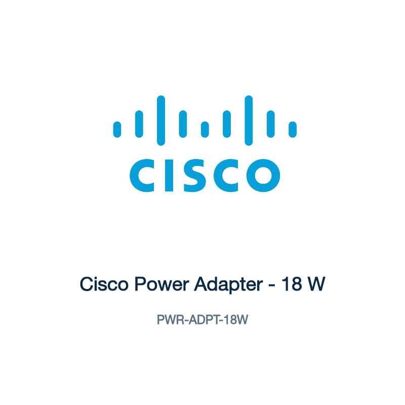 PWR-ADPT-18W: Cisco Power Adapter