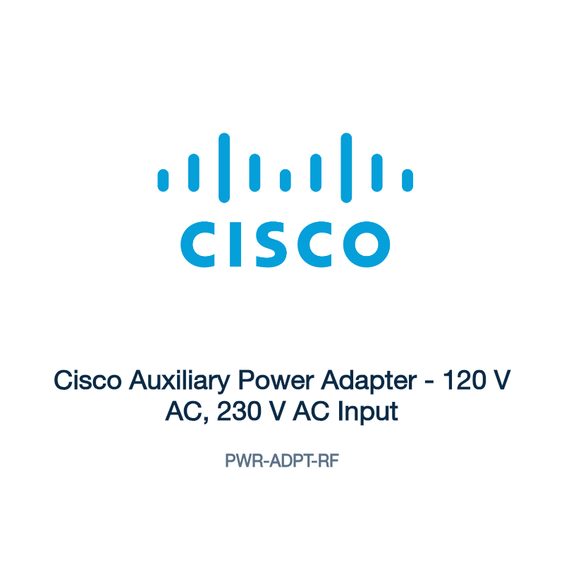 PWR-ADPT-RF: Cisco Auxiliary Power Adapter