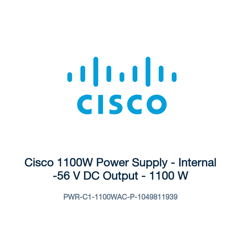 PWR-C1-1100WAC-P-1049811939: Cisco 1100W Power Supply