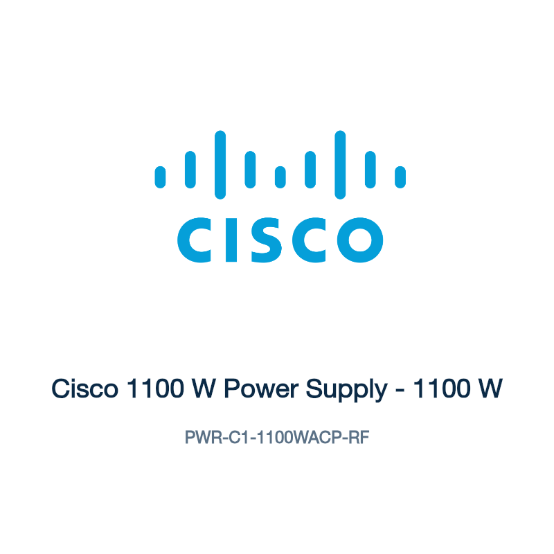 PWR-C1-1100WACP-RF: Cisco 1100 W Power Supply