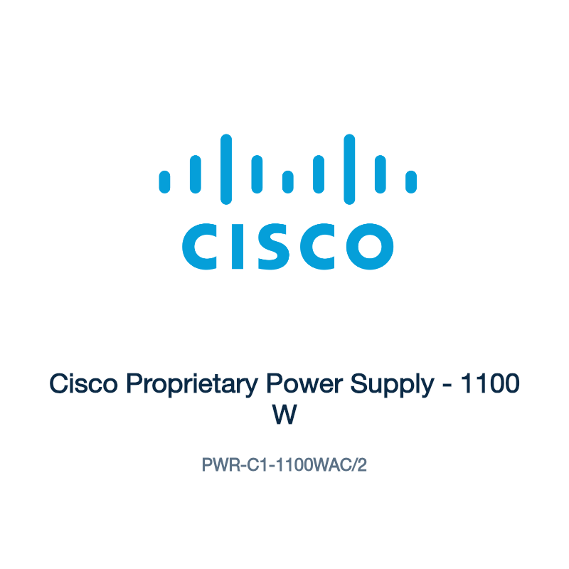 PWR-C1-1100WAC/2: Cisco Proprietary Power Supply