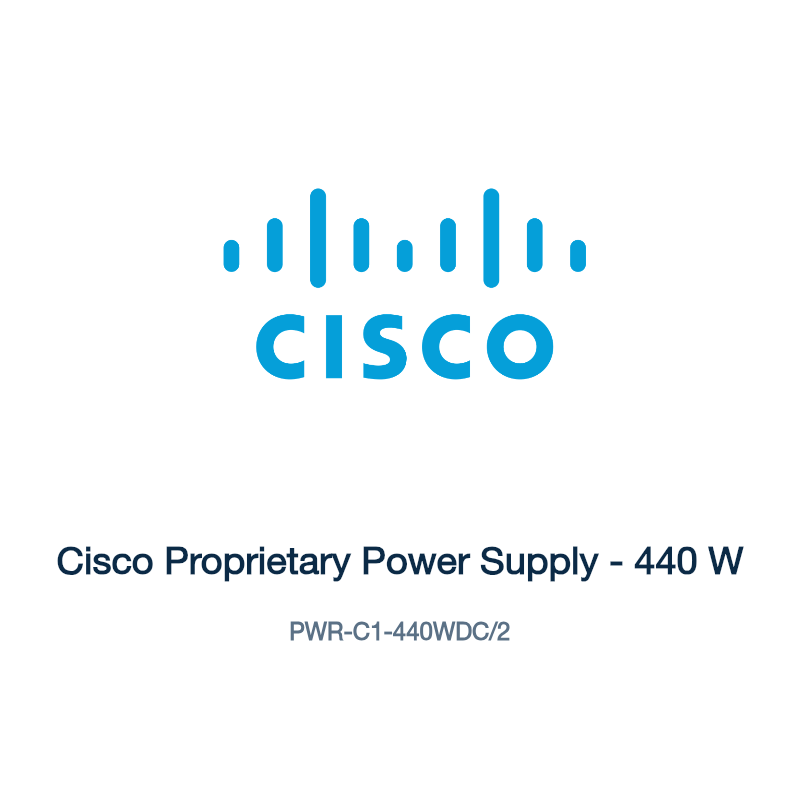PWR-C1-440WDC/2: Cisco Proprietary Power Supply