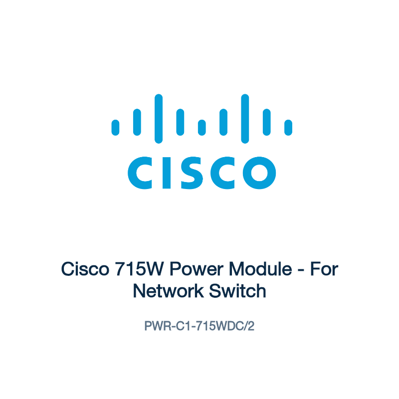 PWR-C1-715WDC/2: Cisco 715W Power Module