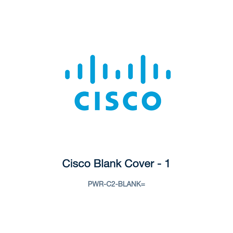 PWR-C2-BLANK=: Cisco Blank Cover