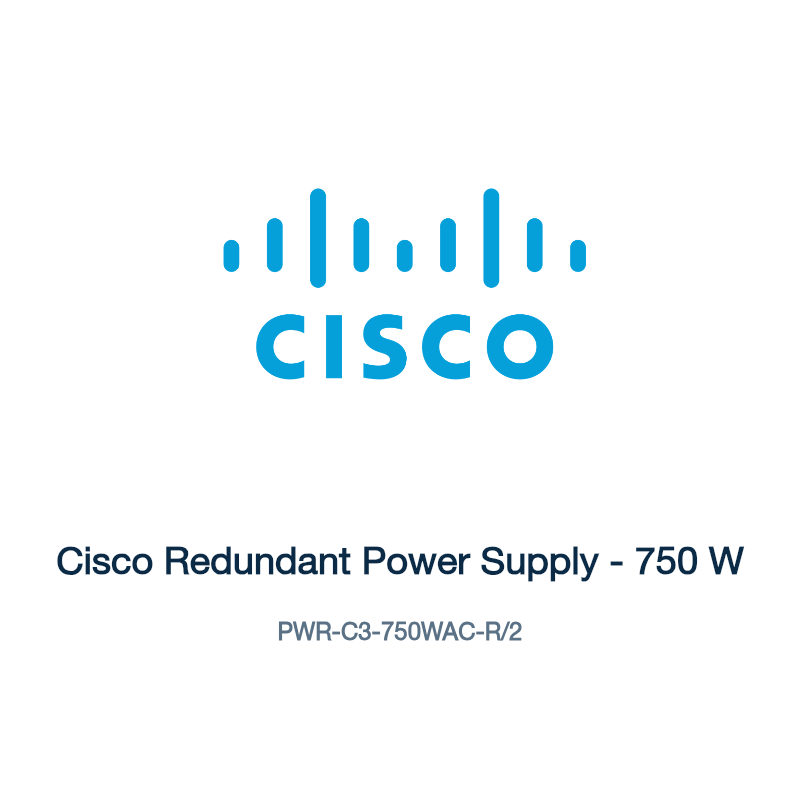 PWR-C3-750WAC-R/2: Cisco Redundant Power Supply