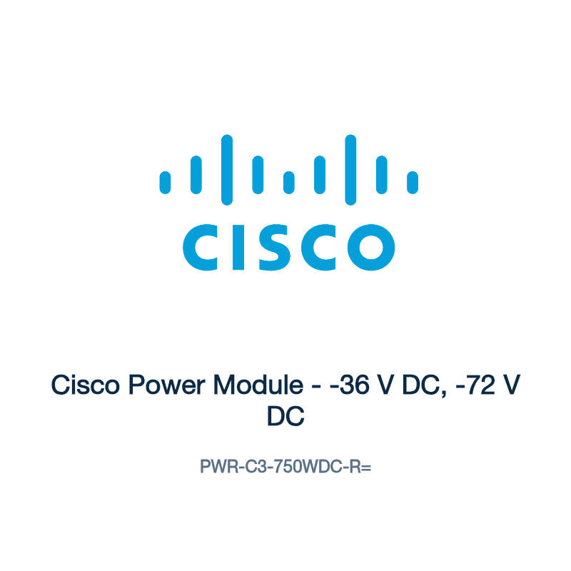 PWR-C3-750WDC-R=: Cisco Power Module
