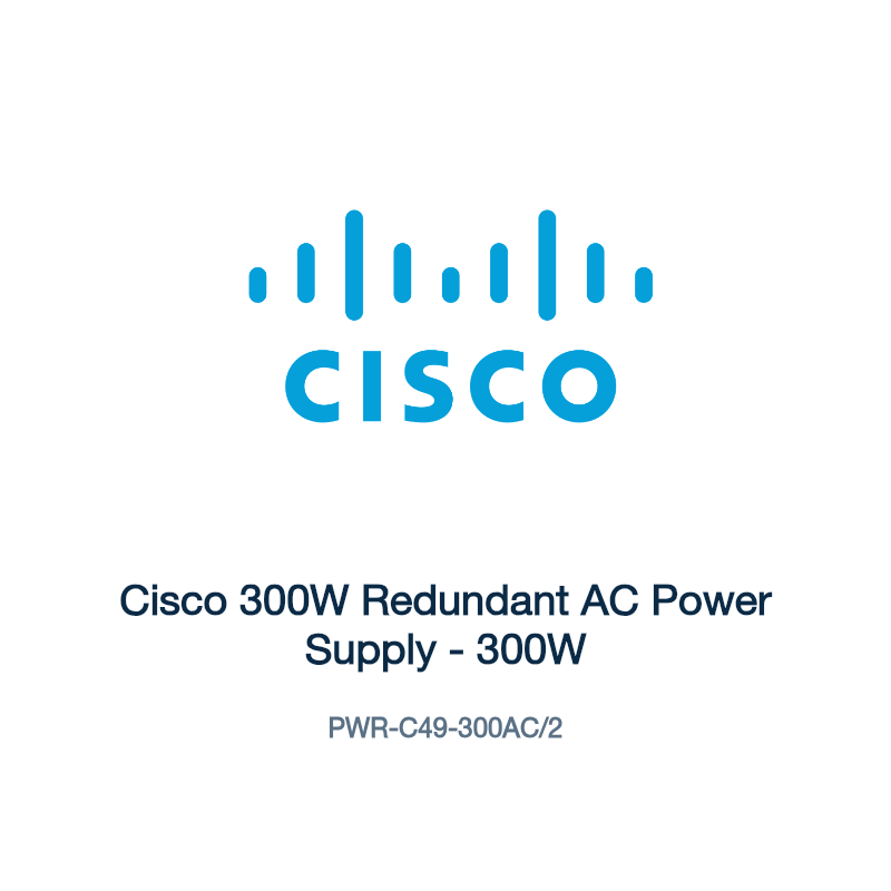 PWR-C49-300AC/2: Cisco 300W Redundant AC Power Supply