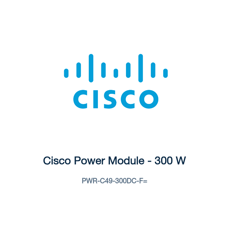 PWR-C49-300DC-F=: Cisco Power Module