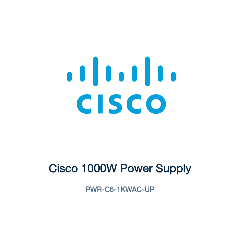 PWR-C6-1KWAC-UP: Cisco 1000W Power Supply