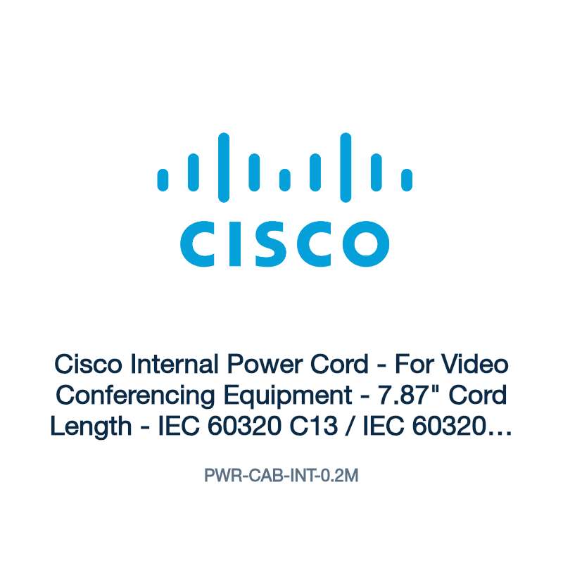 PWR-CAB-INT-0.2M: Cisco Internal Power Cord