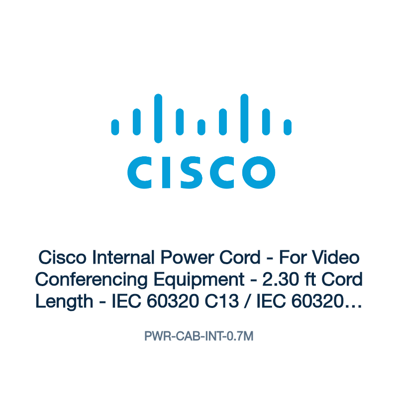 PWR-CAB-INT-0.7M: Cisco Internal Power Cord