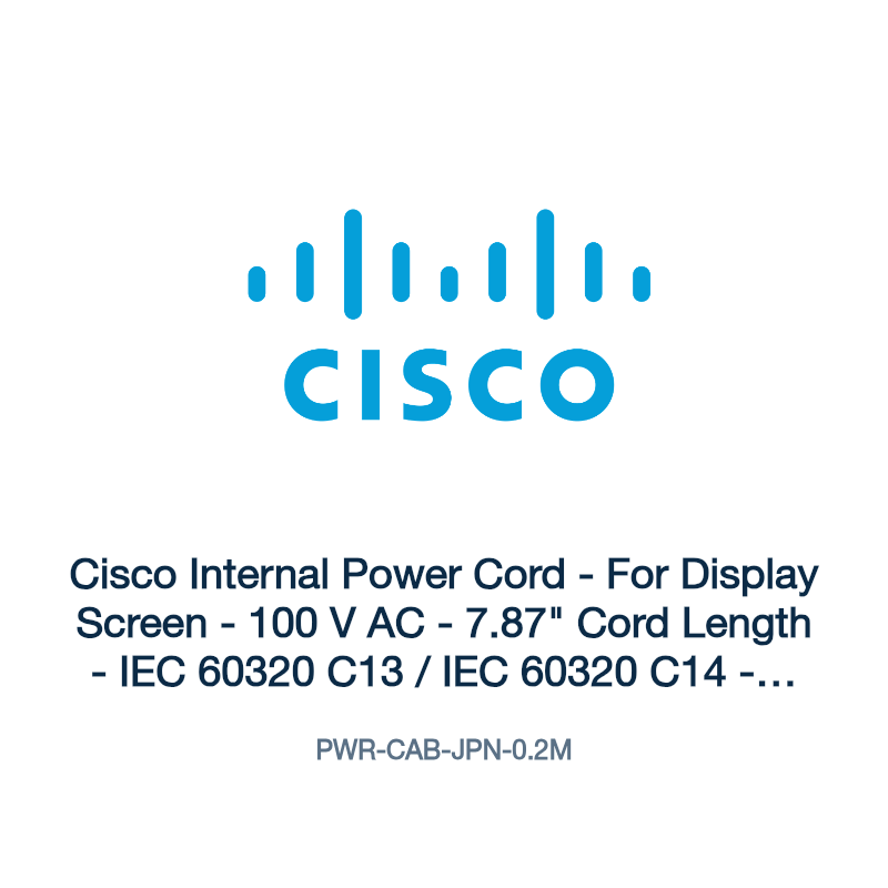 PWR-CAB-JPN-0.2M: Cisco Internal Power Cord