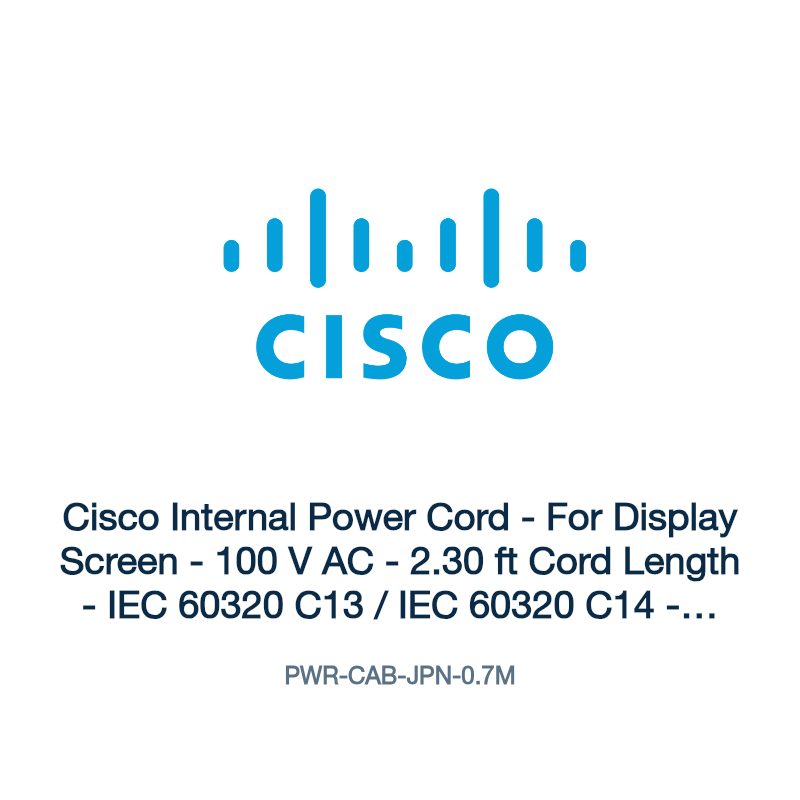 PWR-CAB-JPN-0.7M: Cisco Internal Power Cord