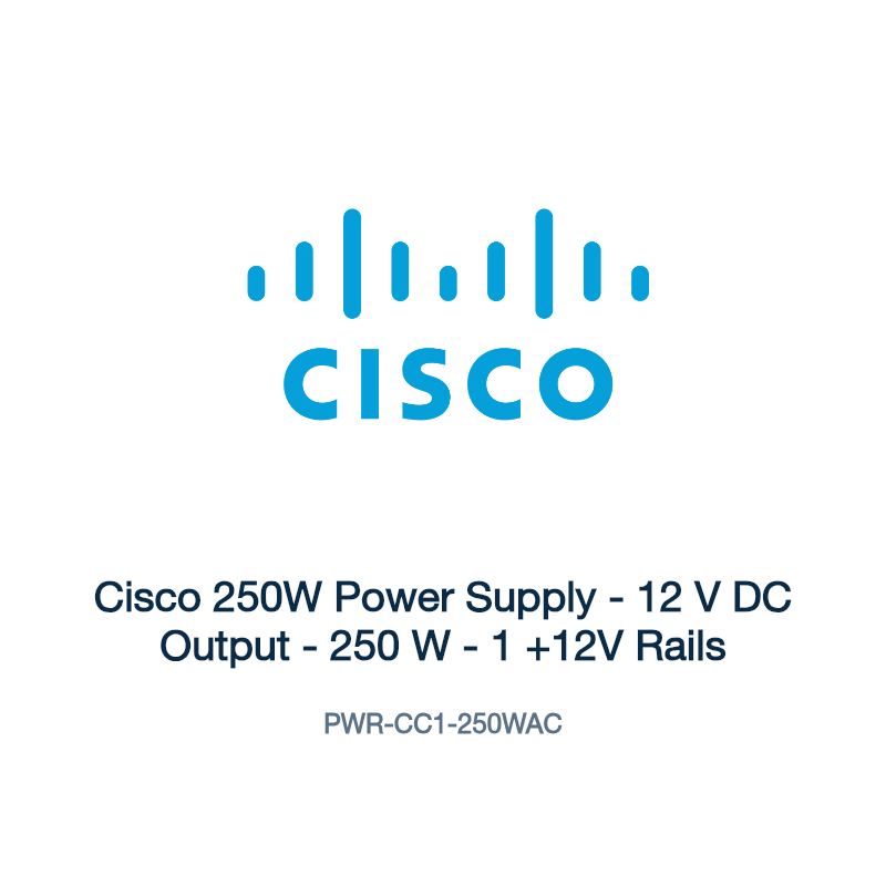 PWR-CC1-250WAC: Cisco 250W Power Supply