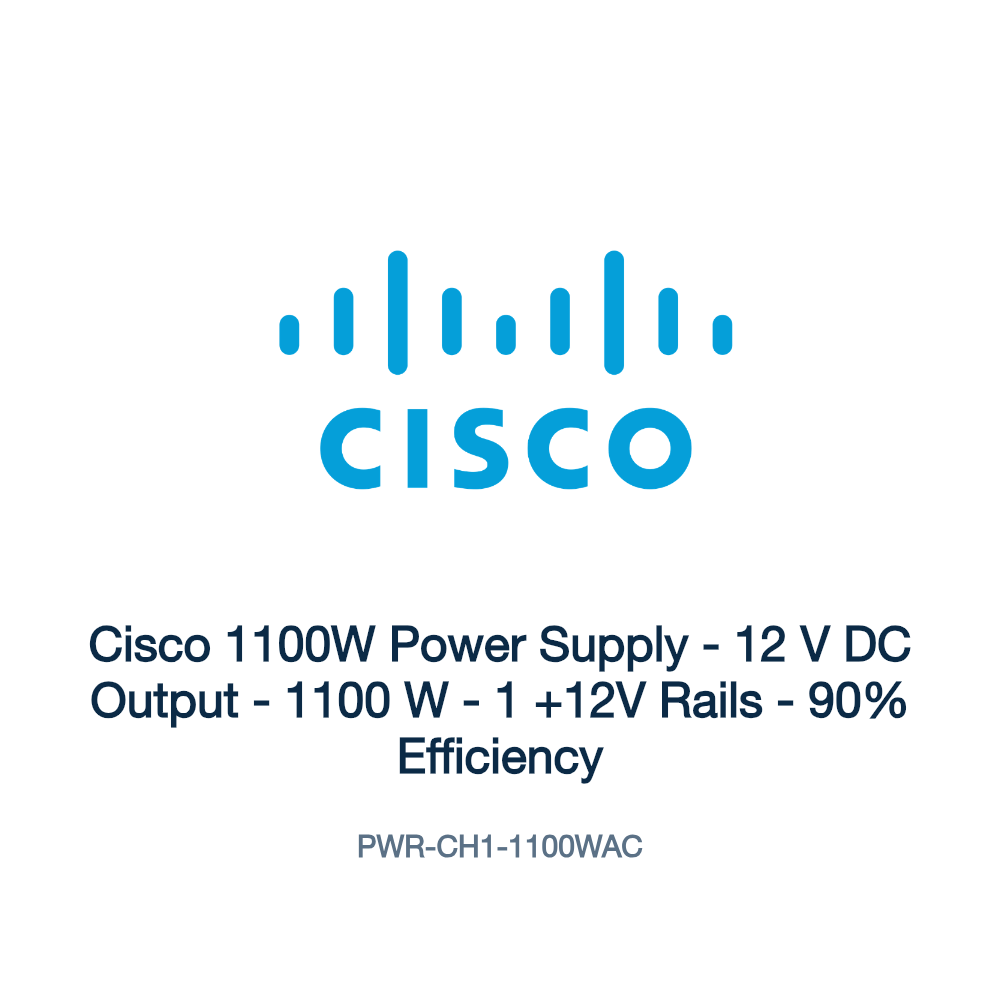 PWR-CH1-1100WAC: Cisco 1100W Power Supply