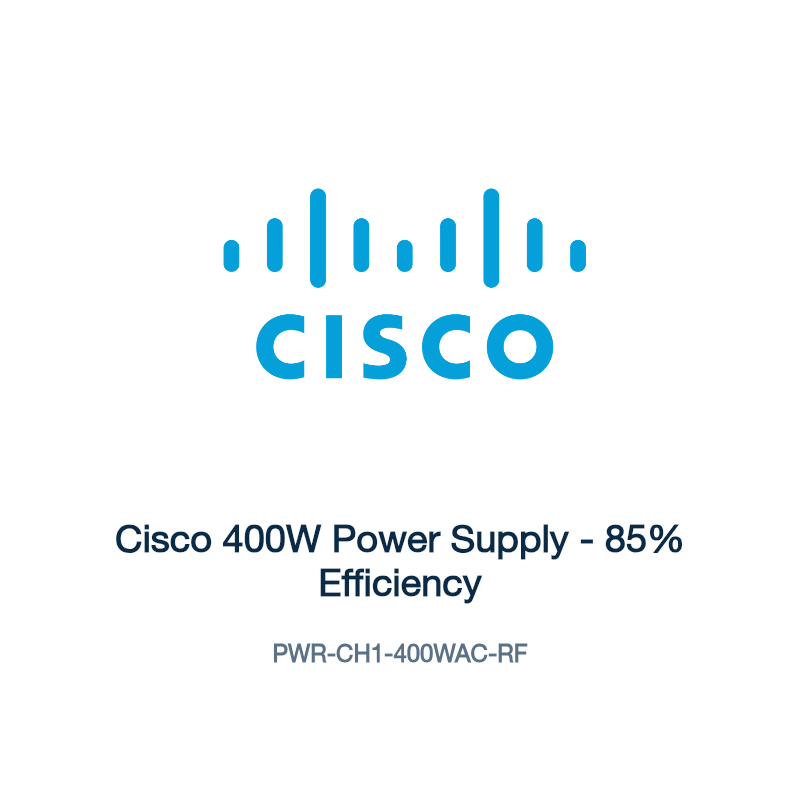 PWR-CH1-400WAC-RF: Cisco 400W Power Supply