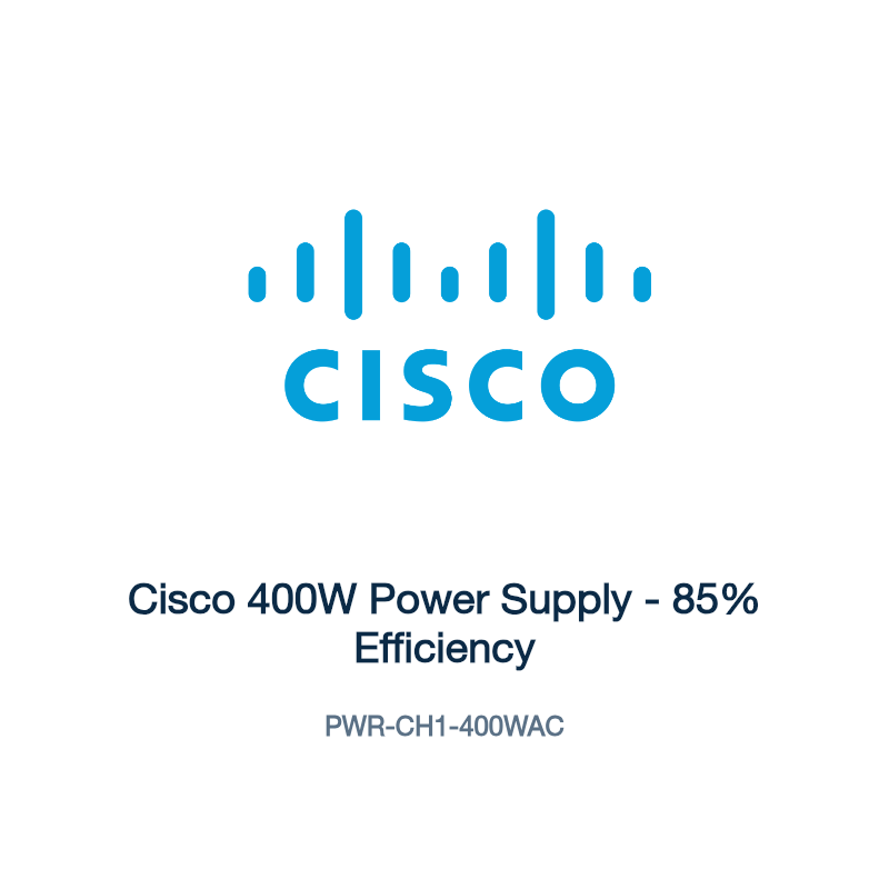 PWR-CH1-400WAC: Cisco 400W Power Supply