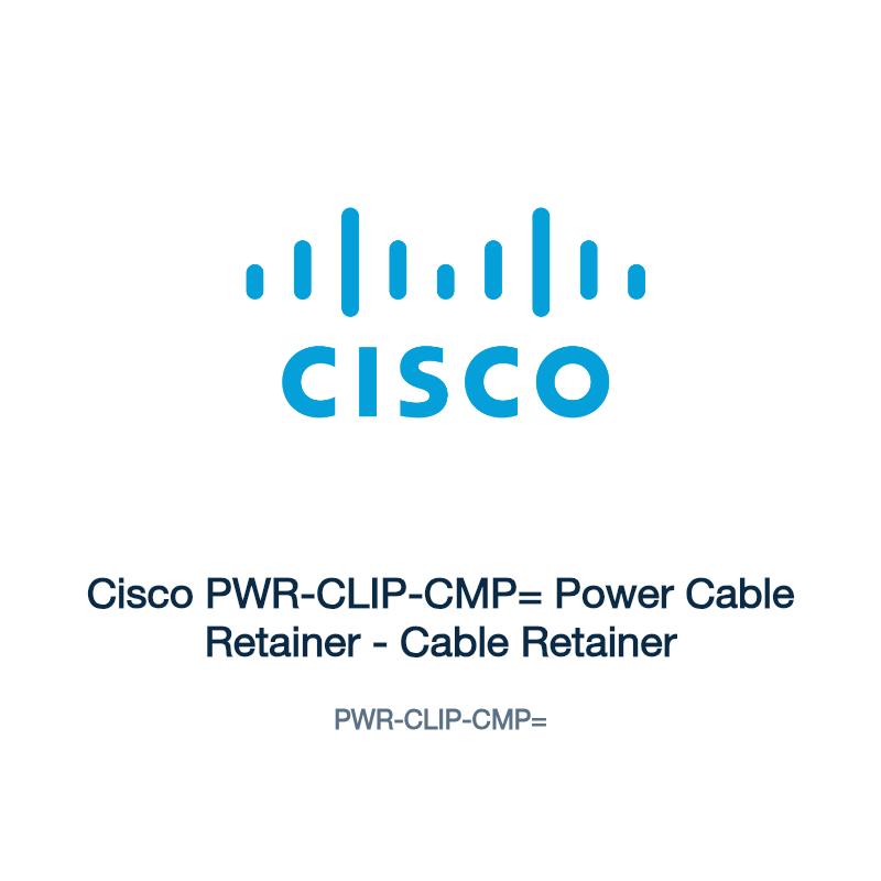 PWR-CLIP-CMP=: Cisco PWR-CLIP-CMP= Power Cable Retainer