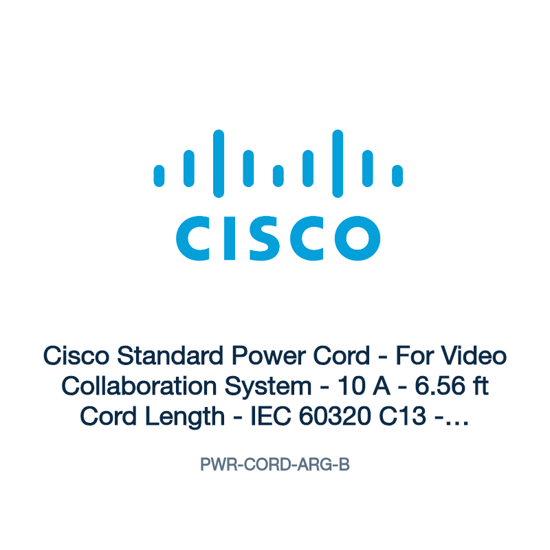 PWR-CORD-ARG-B: Cisco Standard Power Cord