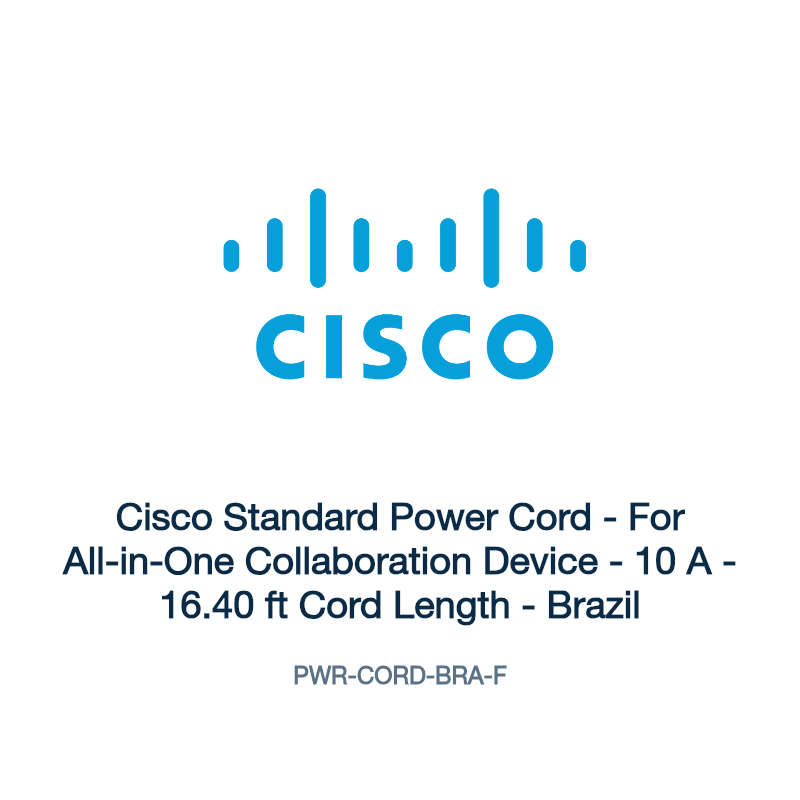 PWR-CORD-BRA-F: Cisco Standard Power Cord