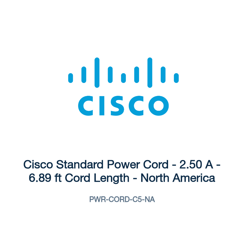 PWR-CORD-C5-NA: Cisco Standard Power Cord