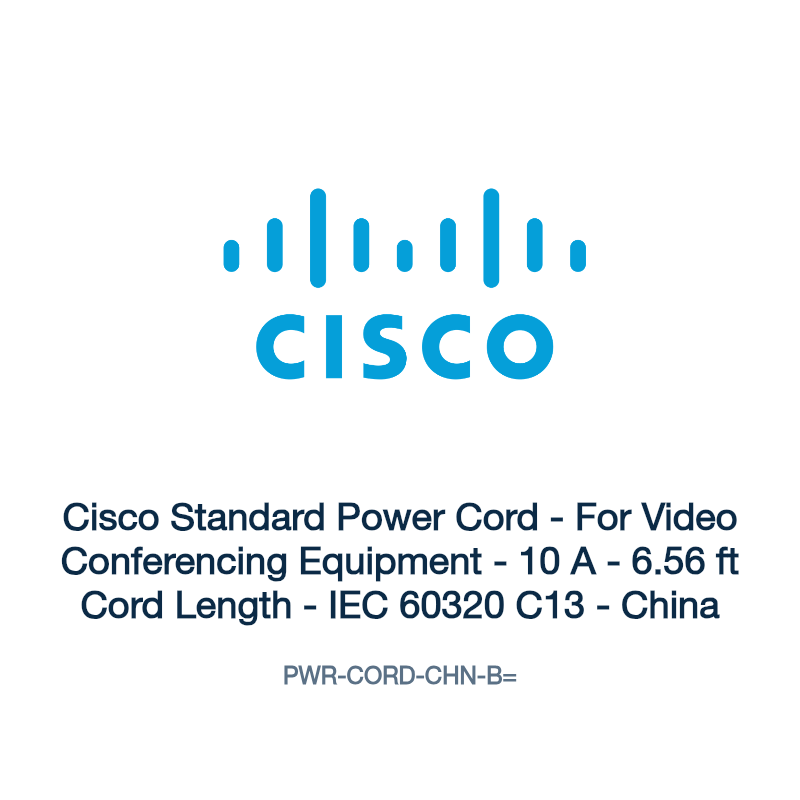 PWR-CORD-CHN-B=: Cisco Standard Power Cord