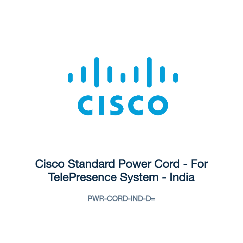 PWR-CORD-IND-D=: Cisco Standard Power Cord