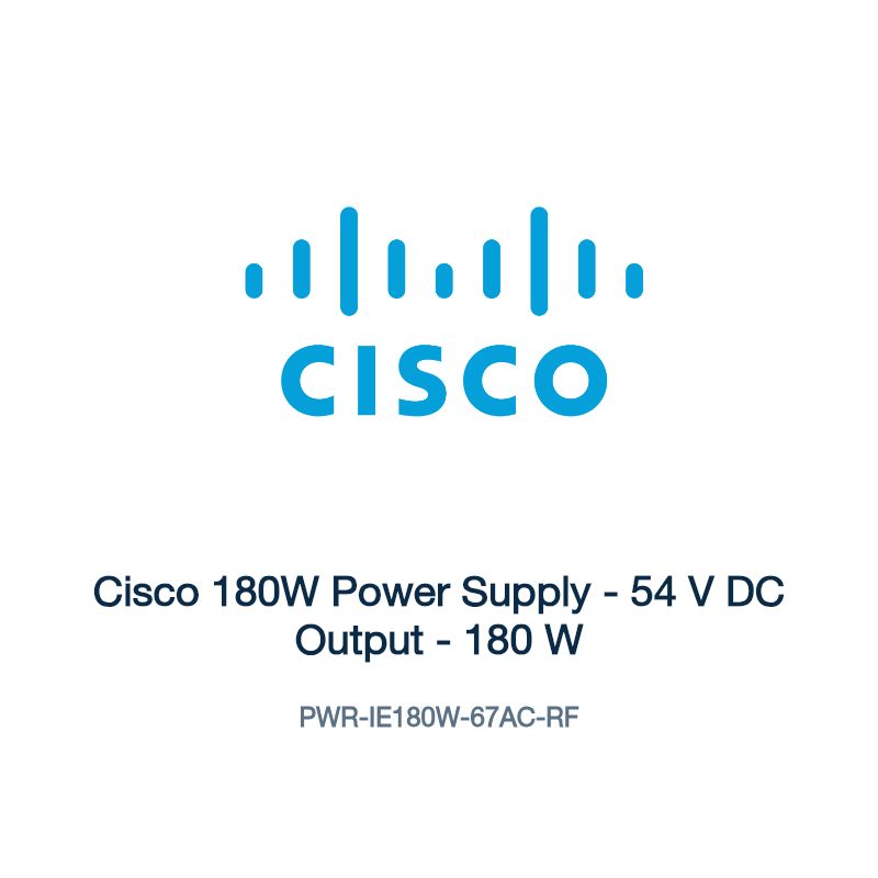 PWR-IE180W-67AC-RF: Cisco 180W Power Supply