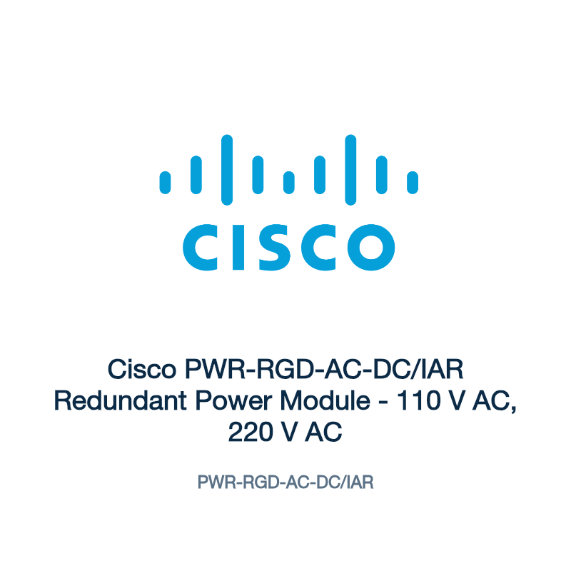 PWR-RGD-AC-DC/IAR: Cisco PWR-RGD-AC-DC/IAR Redundant Power Module