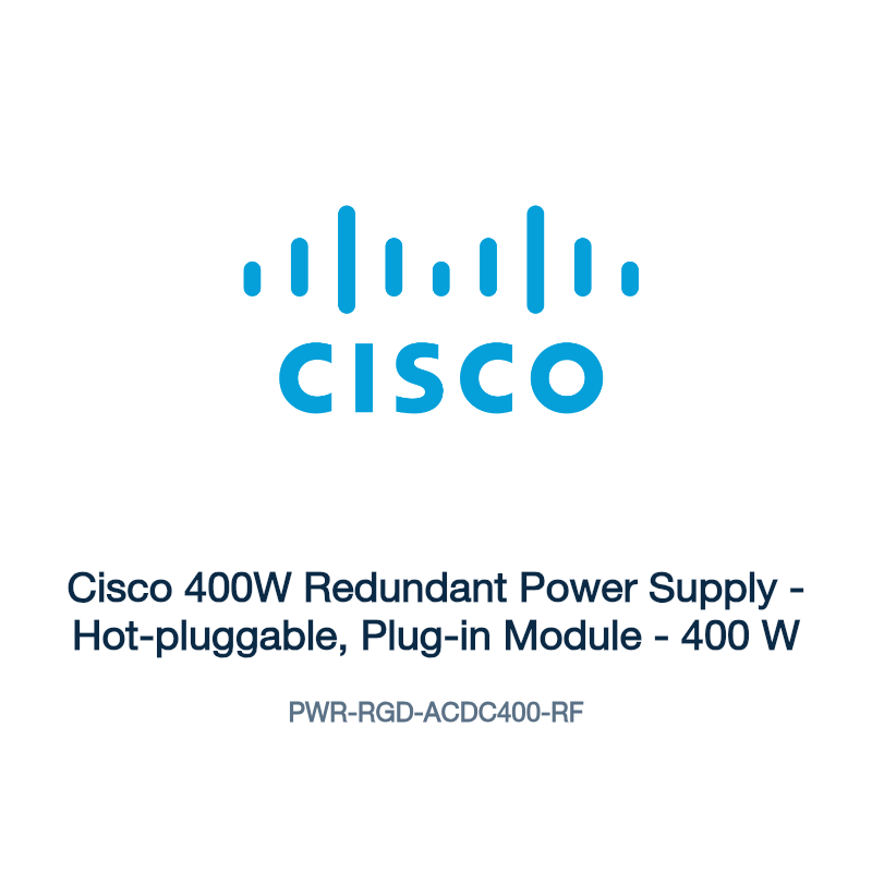 PWR-RGD-ACDC400-RF: Cisco 400W Redundant Power Supply