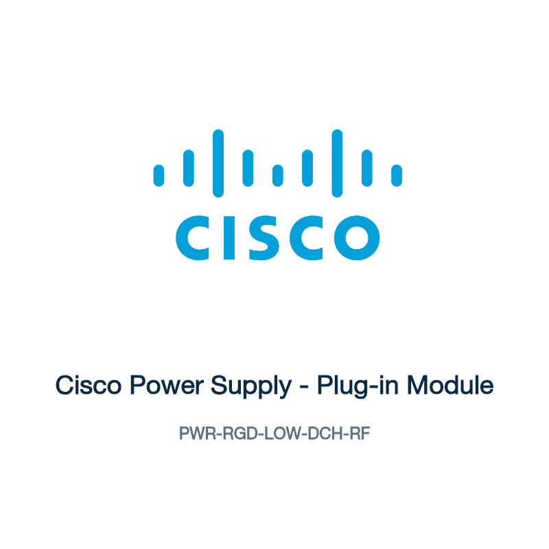 PWR-RGD-LOW-DCH-RF: Cisco Power Supply