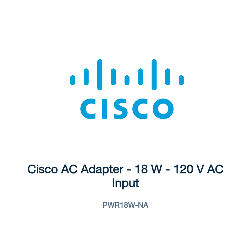 PWR18W-NA: Cisco AC Adapter