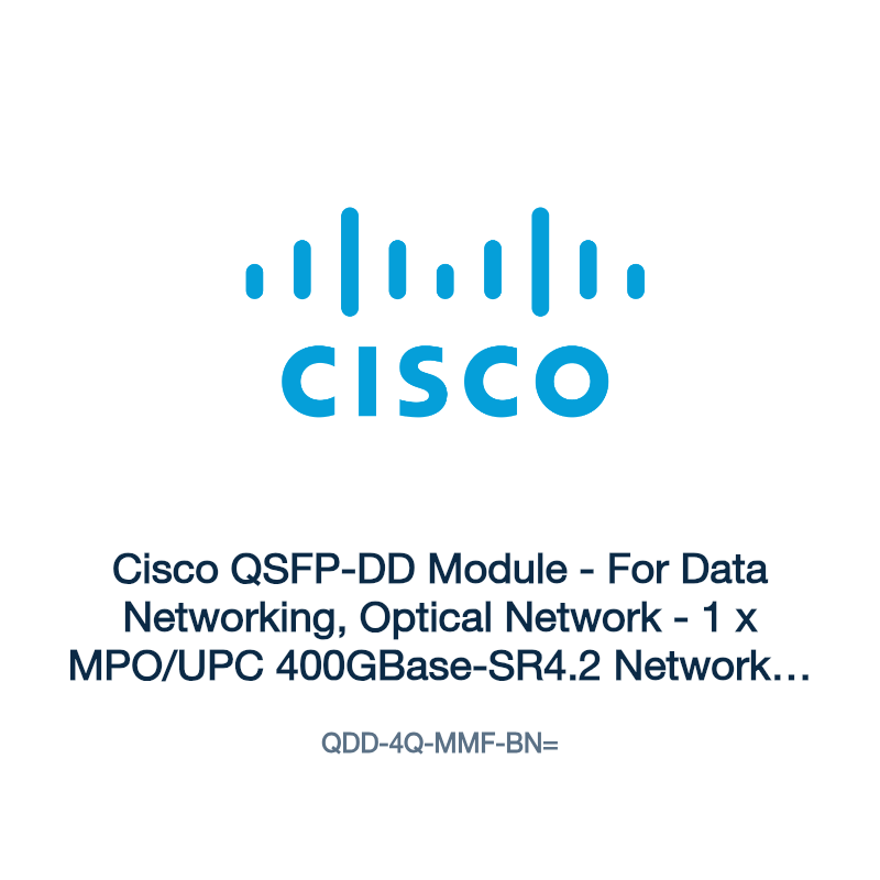 QDD-4Q-MMF-BN=: Cisco QSFP-DD Module