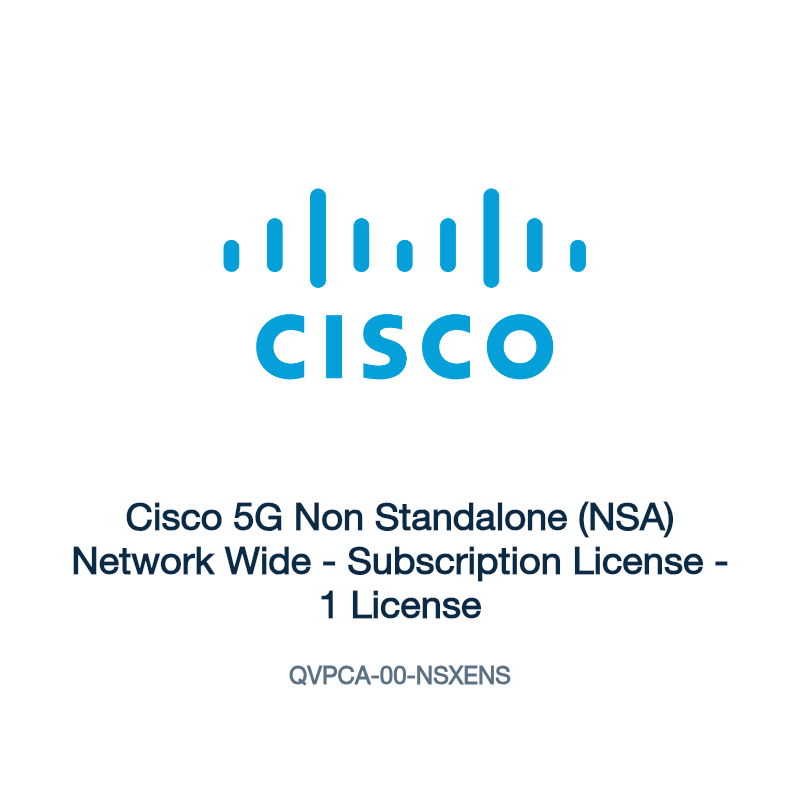 QVPCA-00-NSXENS: Cisco 5G Non Standalone (NSA) Network Wide