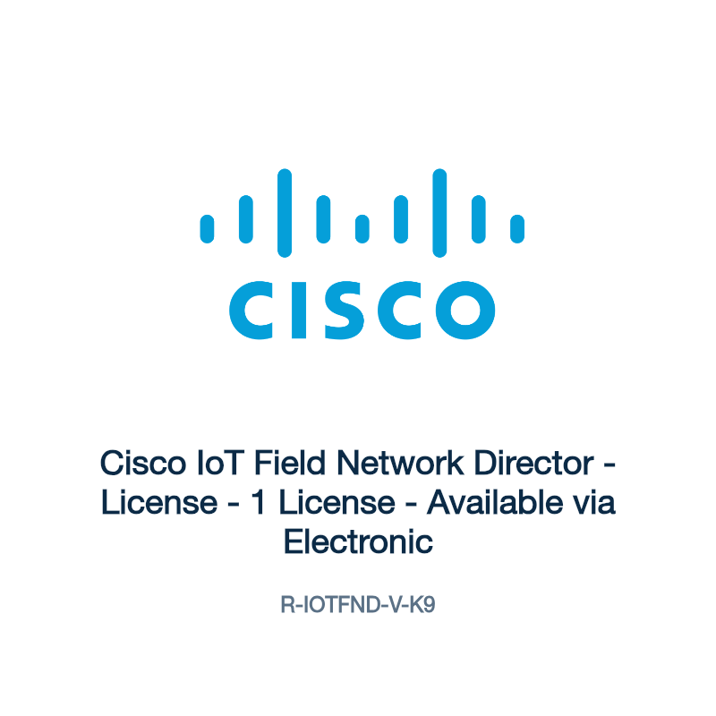 R-IOTFND-V-K9: Cisco IoT Field Network Director