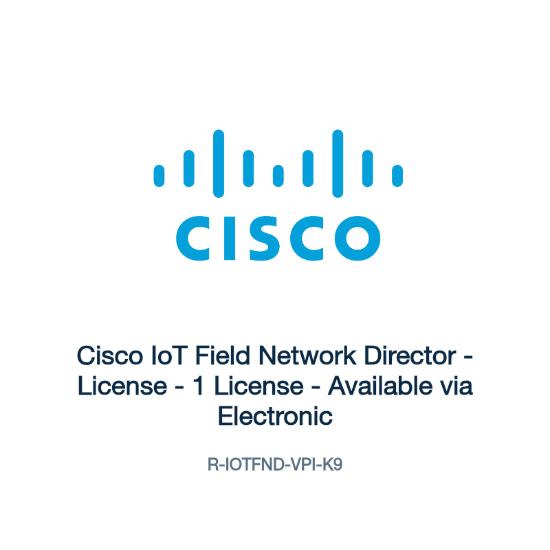 R-IOTFND-VPI-K9: Cisco IoT Field Network Director