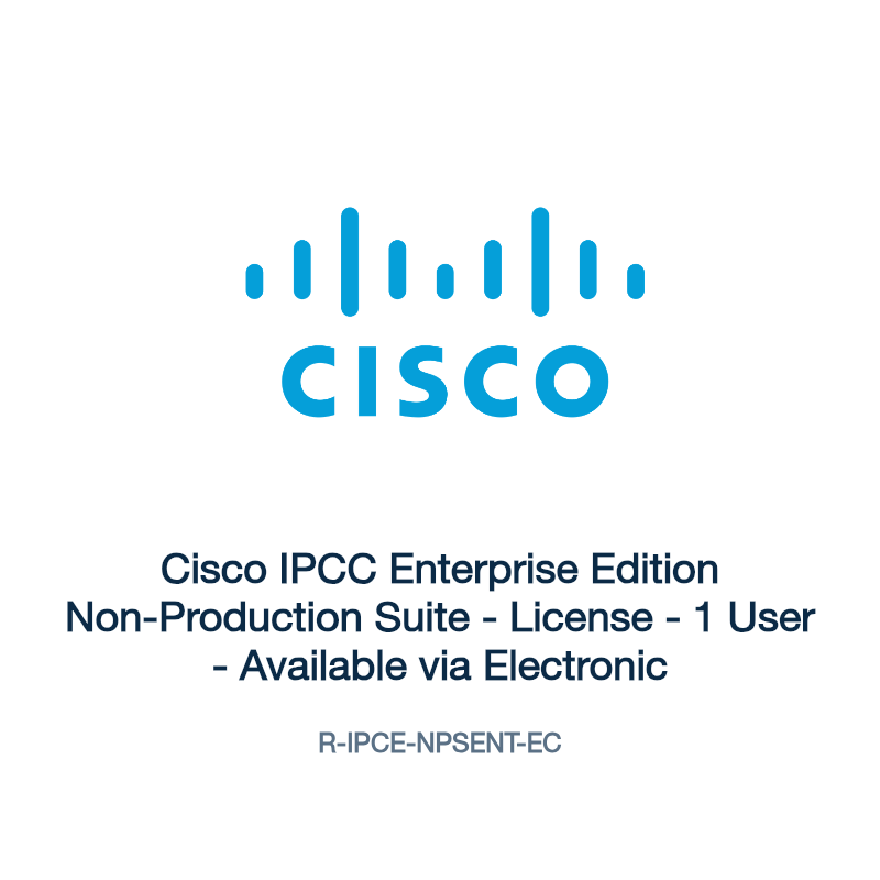 R-IPCE-NPSENT-EC: Cisco IPCC Enterprise Edition Non-Production Suite