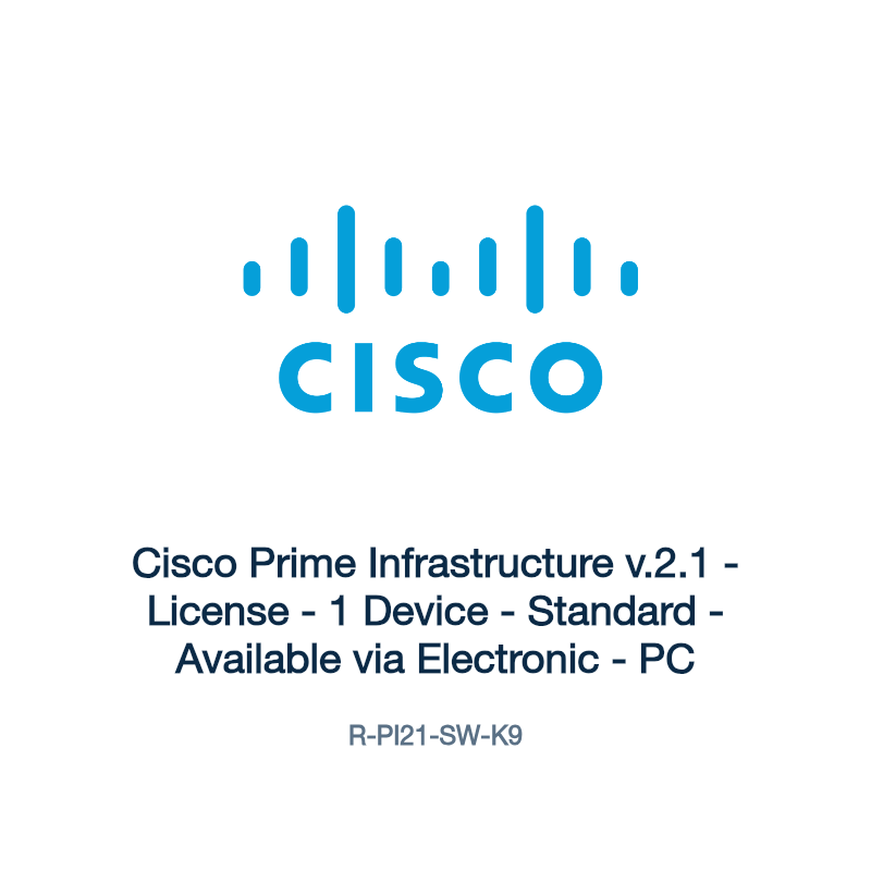 R-PI21-SW-K9: Cisco Prime Infrastructure v.2.1