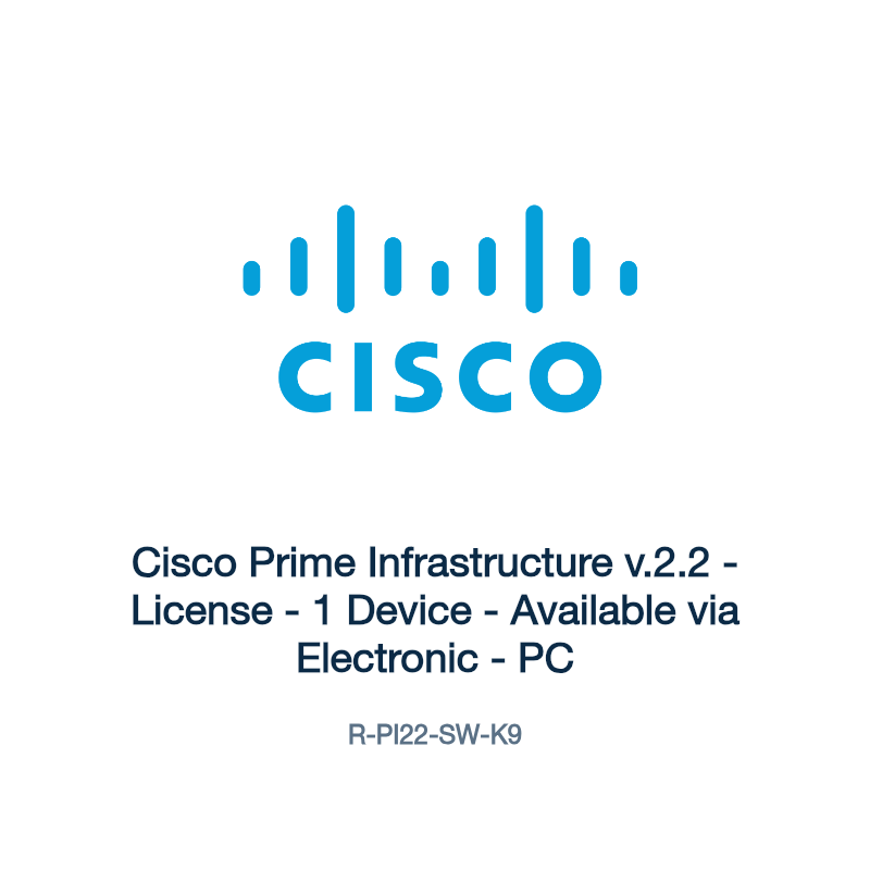 R-PI22-SW-K9: Cisco Prime Infrastructure v.2.2