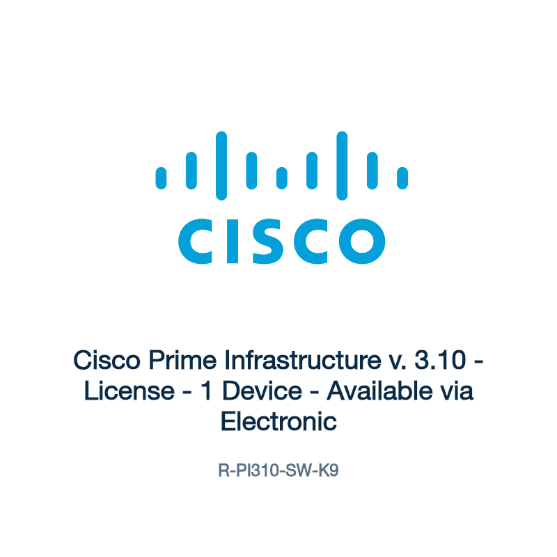 R-PI310-SW-K9: Cisco Prime Infrastructure v. 3.10