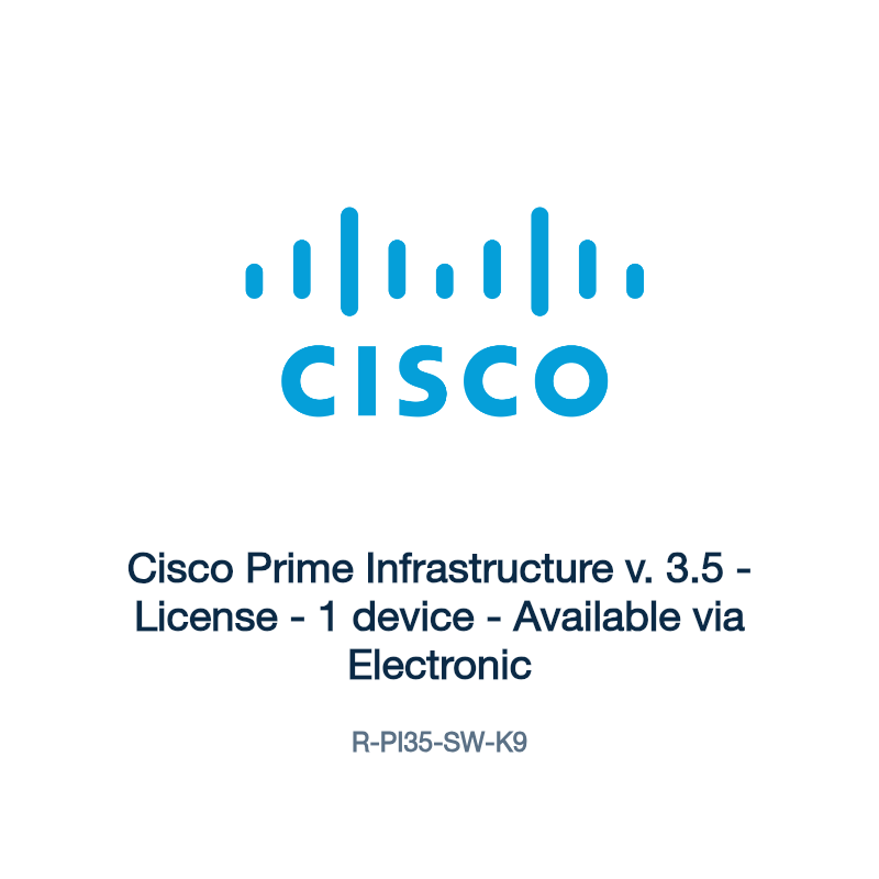 R-PI35-SW-K9: Cisco Prime Infrastructure v. 3.5