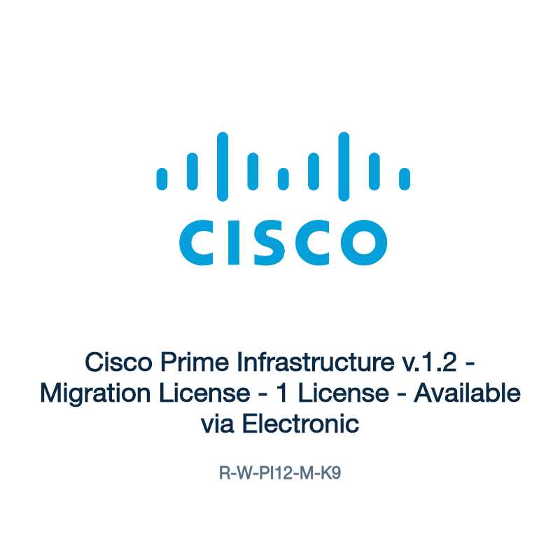 R-W-PI12-M-K9: Cisco Prime Infrastructure v.1.2